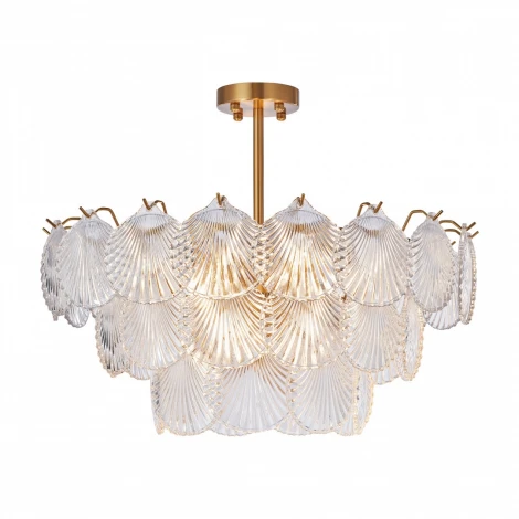 Потолочная люстра на штанге Arte Milano Rim 312008/D600 BS (220V, ракушка)