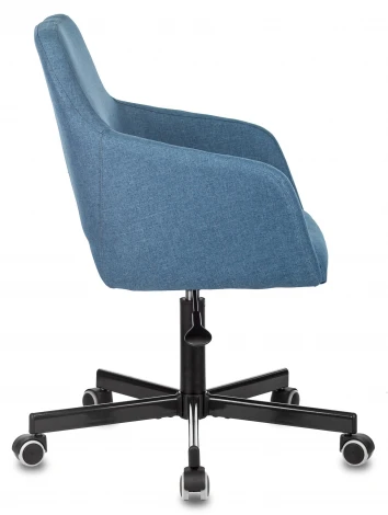 Кресло Бюрократ CH-380M сердитое море 38-415 крестовина металл