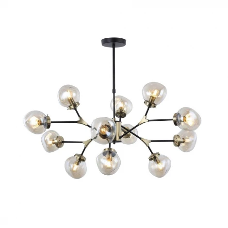 Потолочная люстра на штанге Omnilux Crotone OML-95107-12 (220V, шарики)