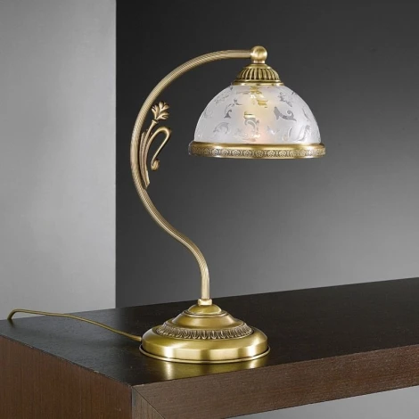 Интерьерная настольная лампа Reccagni Angelo 6202 P