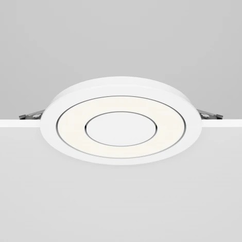 Встраиваемый светильник Maytoni Vector DL102-12W4K-W (LED, 220V, круглые)