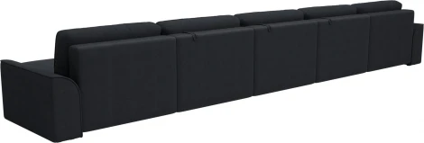 Диван п-образный Лига-048 НПБ МегаЛонг Лига Диванов (Замша) арт.128334