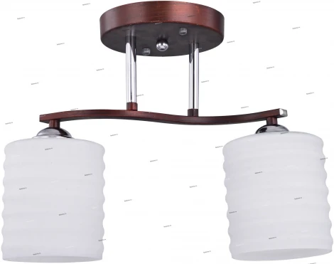 Потолочная люстра IDLamp Gemma 878/2PF-Darkcopper