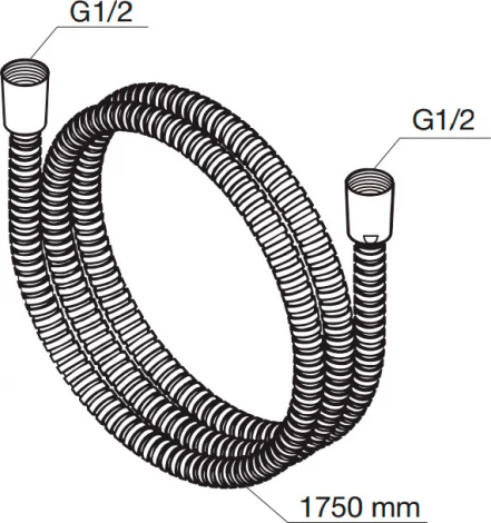 Душевой шланг Damixa 760400264