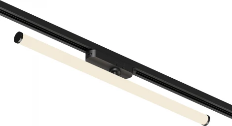 Трековый светильник однофазный 220V Denkirs Strom DK6638-BK (LED)