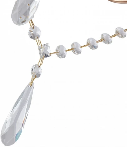 Подвесная люстра Arte Milano AM345620 345620/6 FGD (220V, подвески, на цепи, подсвечник, свеча)