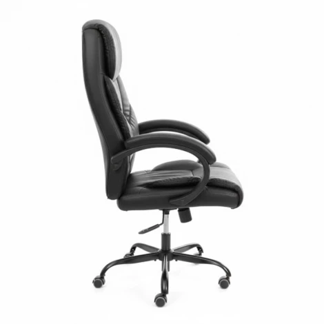 Кресло Oreon Metalbl/Ореон Металбл кож/зам, черный, 36-6 Tetchair 25359