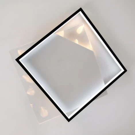 Потолочный светильник светодиодный с пультом с регулировкой цветовой температуры и яркости LED4U LED4U L1042-500 BK