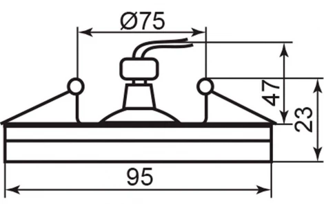 Встраиваемый точечный светильник Feron 19710 (12V)