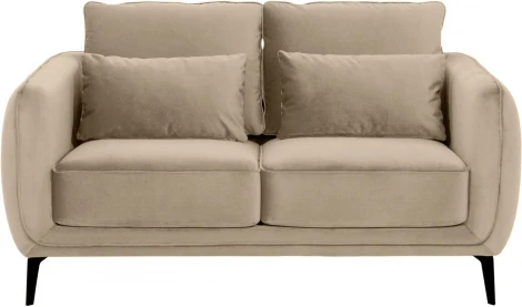 Диван Amsterdam двухместный ОГОГО (арт.342684), (Ткань/Бежевый)