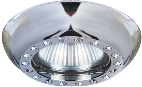 Встраиваемый точечный светильник Donolux N1593 N1593-Chrom (220V, круглые)