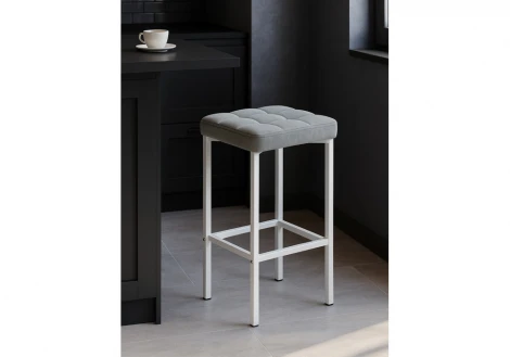 Барный стул Лофт мадера 20 / белый матовый 654622