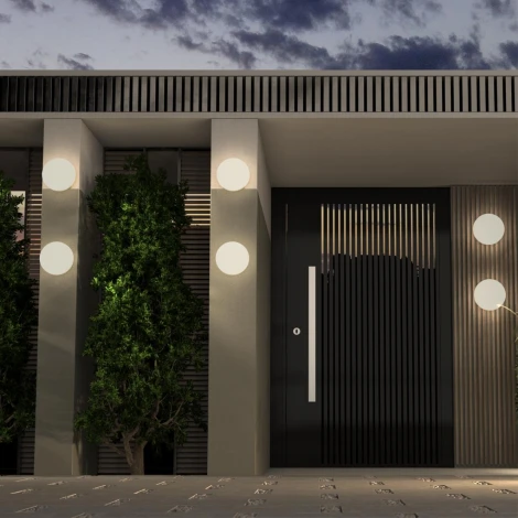 Настенный светильник уличный Novotech Opal 358885 (LED, 220V, круглые, IP54)