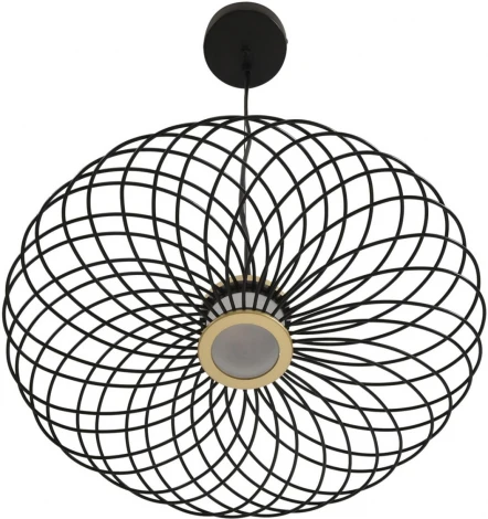 Подвесной светильник Lumion Camomile 8379/9L черный, металл/акрил LED 9W 3000K 220V (на проводе)