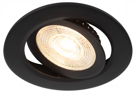 Точечный светильник встраиваемый светодиодный ЭРА KL LED 25 KL LED 25A-5 3K BK