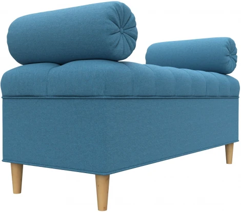 Банкетка Глория (Голубой/Рогожка) Лига Диванов арт.125844