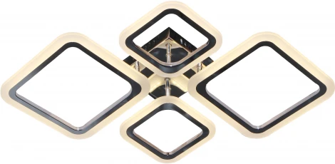 Потолочная люстра светодиодная Attic 10219/4 LED 66W Chrome