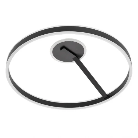 Потолочная люстра на штанге светодиодная с пультом Citilux Дуэт CL719761 (кольцо)