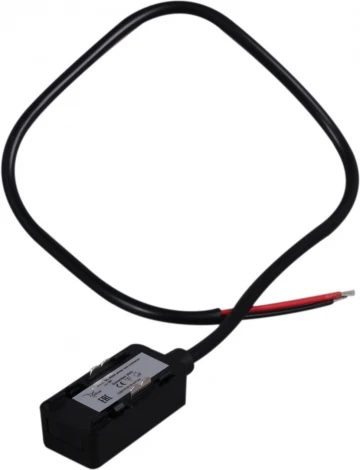 Подводы питания для магнитного шинопровода Reluce RL 06204 power end connector BK (48V)