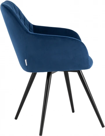 Стул вращающийся Дастин велюр синий УТ000036170