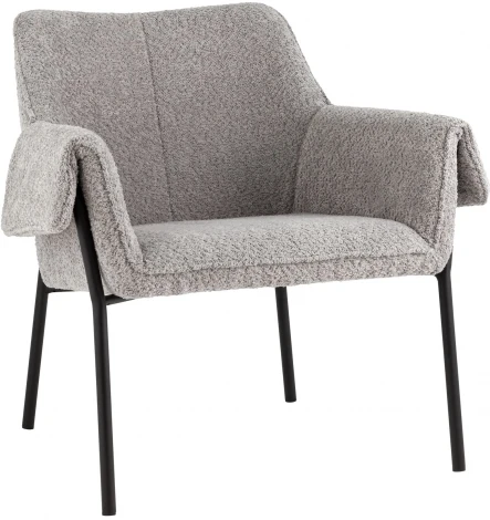 Кресло Stool Group лаунж Бесс альпака серый УТ000037051