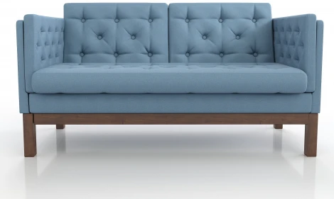 Диван Arsko Айверс М орех голубая рогожка