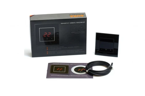 Терморегулятор AURA ORTO 9005 BLACK CLASSIC (КЛАССИЧЕСКИЙ ЧЕРНЫЙ)