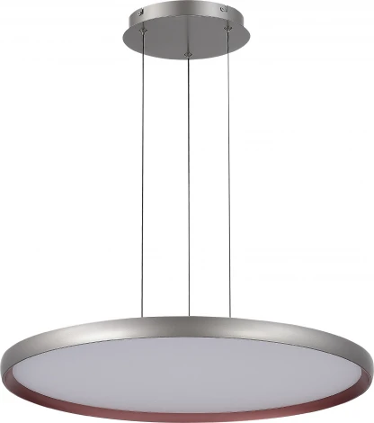 Подвесной светильник ST Luce Satellite SL6015.413.01 Темно-Серый/Белый LED 1*45W (220V, пульт управления, на тросе, круглые)