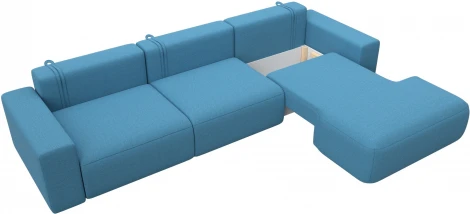 Диван угловой Лига-036 НПБ Классик Лонг правый угол Лига Диванов (Рогожка) арт.125463