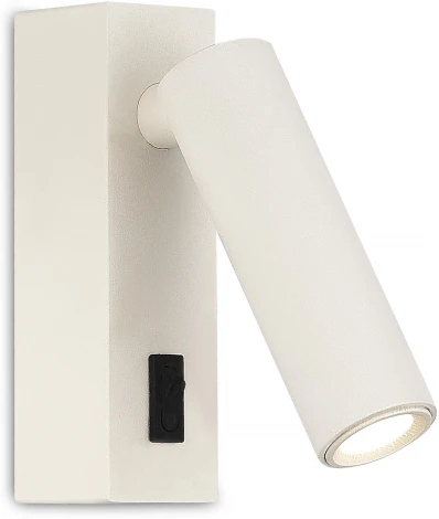 Спот ST Luce ST161.511.05 Белый/Белый LED 1*5W (220V, выключатель)