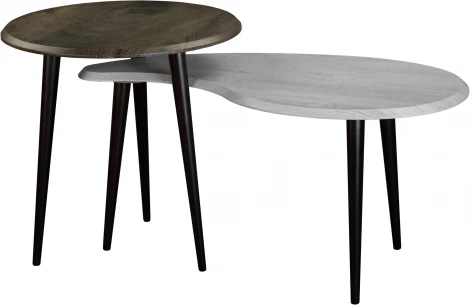 Стол журнальный BeautyStyle 19 дуб дымчатый/венге от фабрики Mebelik