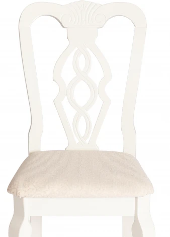 Стул - Афродита/ Aphrodite / 1 шт. в упаковке (Дерево гевея /Белый)