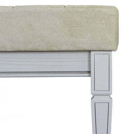 Банкетка Мариус М 96 ясень/без патины/LOFTY IVORY Mebelik 006415