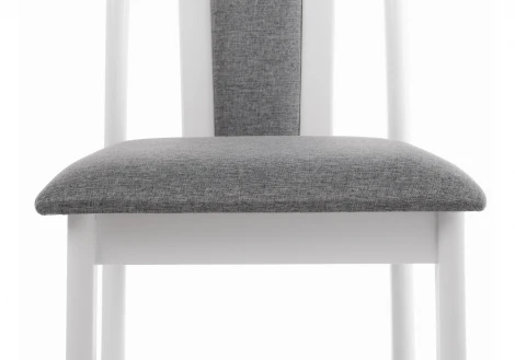 Стул деревянный aron soft white / light grey