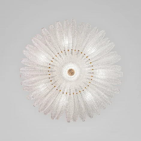 Потолочная люстра Eurosvet Flowers 101015/10 латунь Smart