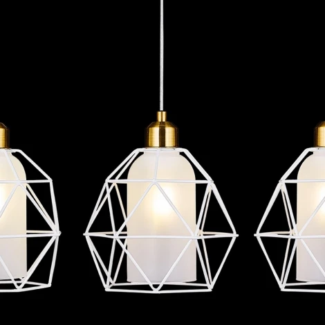 Подвесной светильник 33 ИДЕИ PND102.03.01.001WH.PA-M35WH (220V, на проводе)