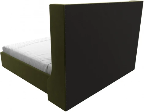 Кровать интерьерная Ларго 180 (Зеленый/Микровельвет) Лига Диванов арт.120731