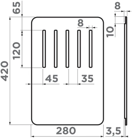 Разделочная доска Omoikiri CB-Yamakawa 4999031