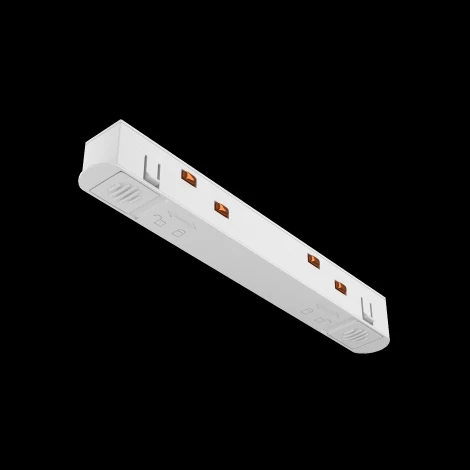 Коннектор питания прямой Exility белый (магнитный) Maytoni Technical TRA034PC-42W (48V)