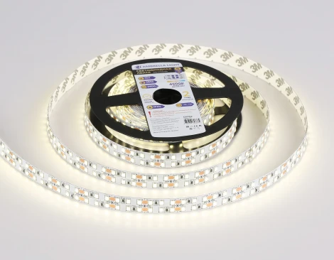 Светодиодная лента двухрядная Ambrella Illumination GS1702 2835 240Led 24W/m 12V IP20 4500K 5m