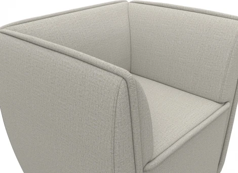 Кресло Бергамо (Бежевый/Рогожка) Лига Диванов арт.125626