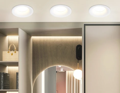 Встраиваемый точечный светильник Ambrella Techno Spot TN102808 (220V, круглые)