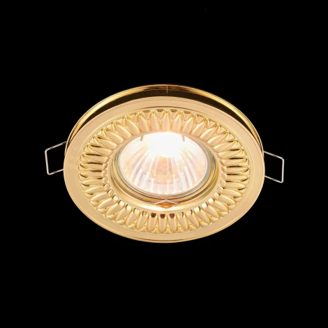 Встраиваемый точечный светильник Maytoni Metal Classic DL301-2-01-G