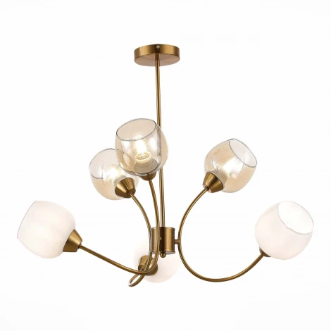 Потолочная люстра на штанге Tratti SLE1136-302-06 Evoluce