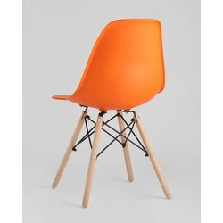 Стул Eames Style DSW оранжевый (разборный каркас) Stool Group арт.УТ000039885