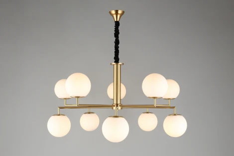 Подвесная люстра Aployt Kristian APL.759.13.10 (220V, на цепи, шарики)