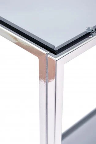 Консольный стол AllConsoles 1083-CS grey серебряный