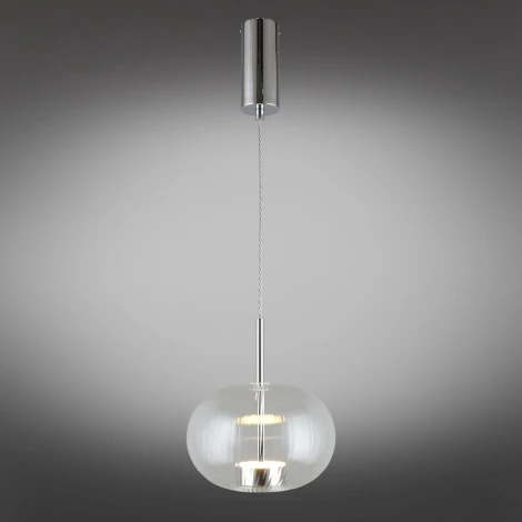 Подвесной светильник Aployt Ambr APL.057.16.12 (LED, 220V, на проводе, шар)