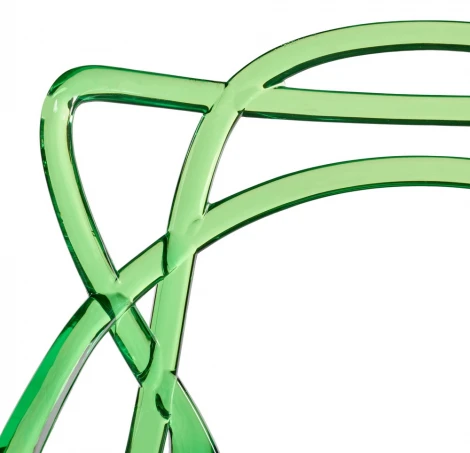 Стул Masters прозрачный зелёный Bradex Home FR 0865