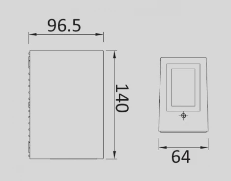 Архитектурная подсветка Oasis Light W1862-B1